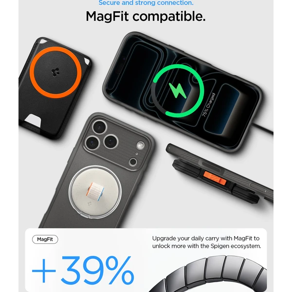 Spigen Rugged Armor MagSafe kryt iPhone 18 Pro Max/17 Pro Max gray - Pouzdra - Obrázek 90c2485c5c9a4f09b86a3a60b31ebb75