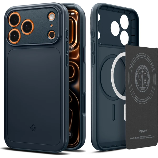Spigen Thin Fit MagSafe kryt iPhone 18 Pro Max/17 Pro Max metal slate - Pouzdra - Obrázek 90c313339eb749ea8a3b4a4f7dd4305f