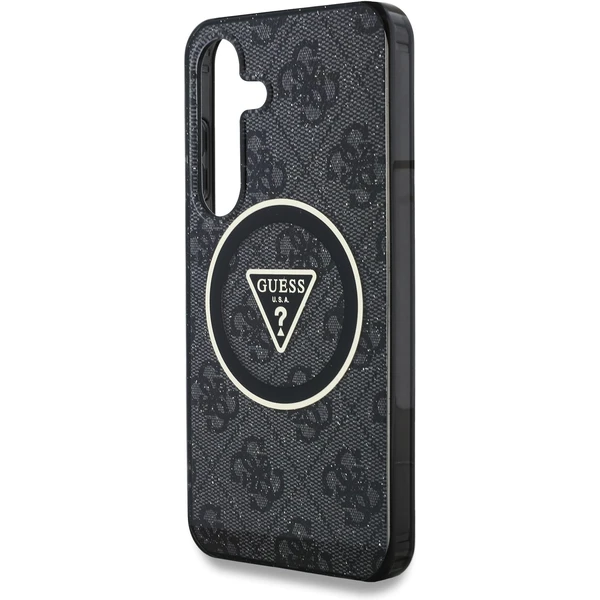 Guess IML 4G Glitter and Triangle Logo MagSafe kryt Samsung Galaxy S25+ černý - Pouzdra - Obrázek 90f9b657b3004c4d97f83c9c972a85dd