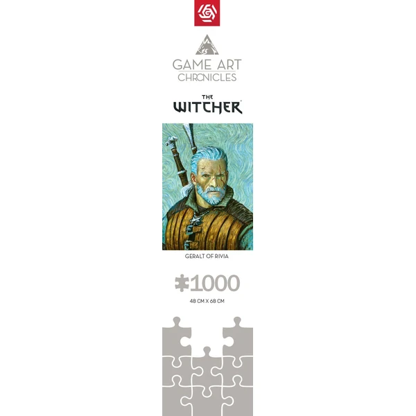 Puzzle Game Art Chronicles: The Witcher - Geralt Van Gogh (1000) - Puzzle - Obrázek 9118000P01