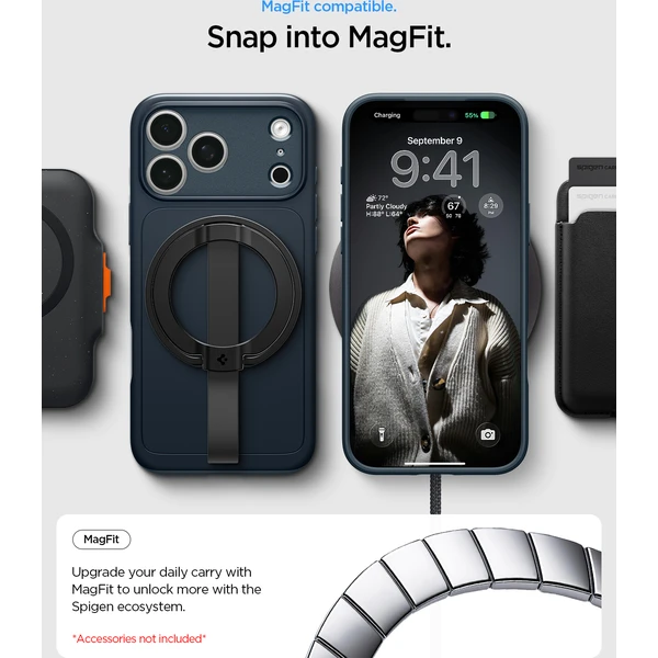 Spigen Thin Fit MagSafe kryt iPhone 18 Pro Max/17 Pro Max metal slate - Pouzdra - Obrázek 911a83ccb19d45d1bc485ca5fe610194