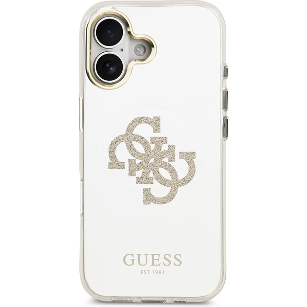 Guess PC/TPU Mirror 4G Glitter Logo MagSafe kryt iPhone 17 zlatý - Pouzdra - Obrázek 911c9af2f7ef49e7a4701637ac15135b