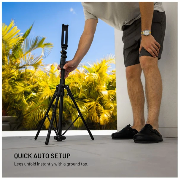 FIXED Creator Tripod extra dlouhý stativ (1,9 m), 1/4" závit, černý - Držáky - Obrázek 91477b2685ca4cb78ae855a888fd7812