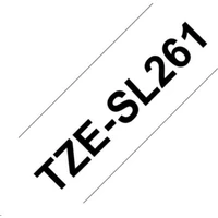 Brother Tze-SL261 páska černá na bílém 36 mm extra lepidlo - Pásky pro štítkovače
