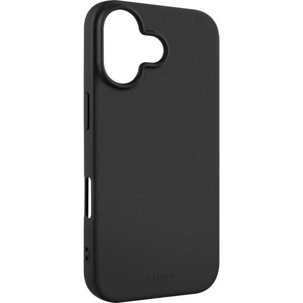 FIXED Story silikonový kryt Apple iPhone 17 černý