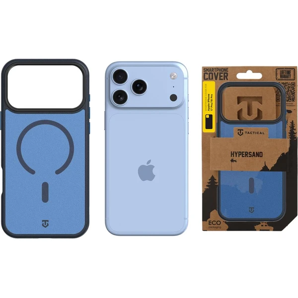 Tactical MagForce Hypersand MagSafe kryt Apple iPhone 17 Pro/18 Pro Deep Blue - Pouzdra - Obrázek 915744e7cc564b30a0b2e6954dc29cf9
