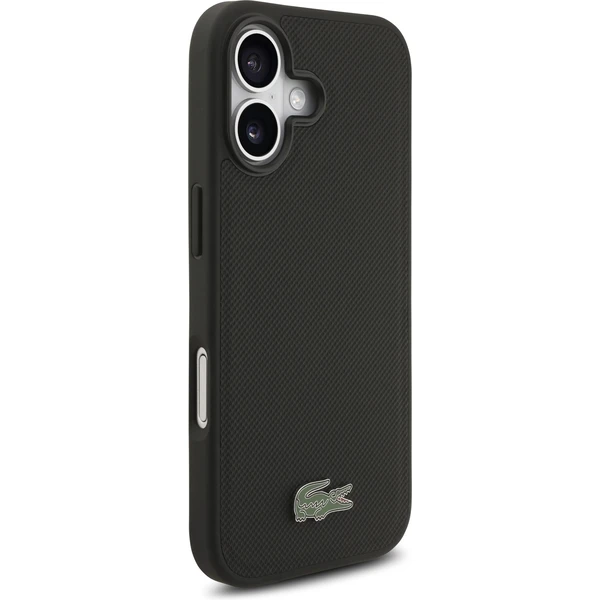 Lacoste Iconic Petit Pique MagSafe kryt + peněženka iPhone 17 černý - Pouzdra - Obrázek 915859c4098e4240811fdabf277cae53