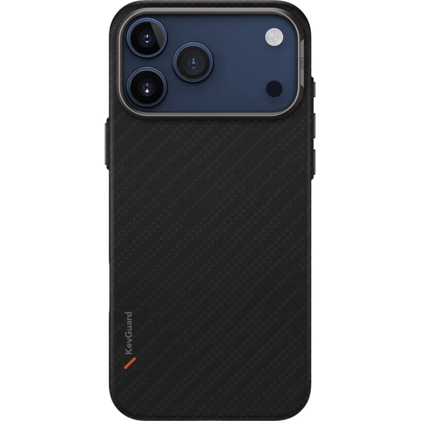 UNIQ Keva Edge MagClick MagSafe kryt iPhone 17 Pro Max Carbon Black - Pouzdra - Obrázek 917fb9dc4d124e6db7bc2c390a6befed