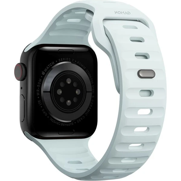 Nomad Sport Strap S/M řemínek pro Apple Watch 42/41/40/38mm Ice Blue Glow - Řemínky - Obrázek 918c1d68d702430ab4bb96d7c3c23b0b