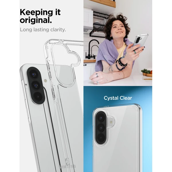 Spigen Ultra Hybrid kryt Samsung Galaxy A57 5G crystal clear - Pouzdra - Obrázek 919bce73fd2349aeb833b3fb09278c96