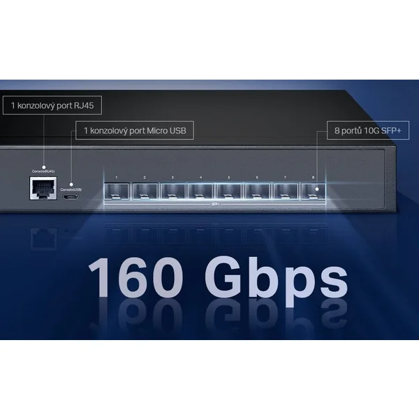 TP-LINK TL-SX3008F switch - Switche - Obrázek 91BW000501