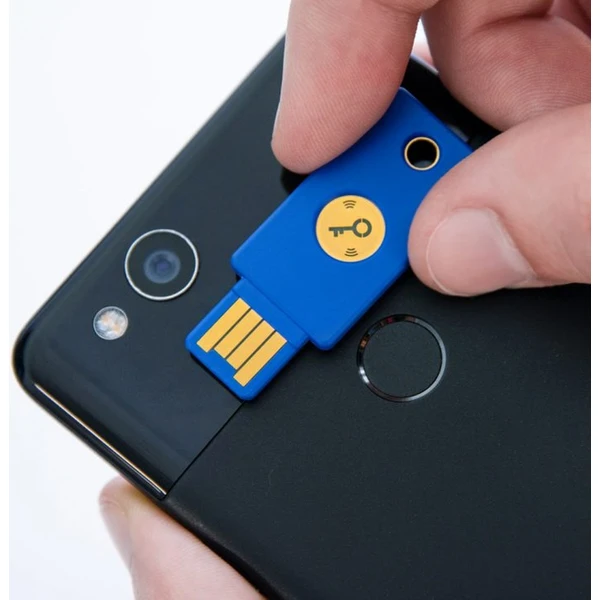 Security Key NFC - USB-A, podporující vícefaktorovou autentizaci (NFC, MIFARE) - Ostatní - Obrázek 91CW000501