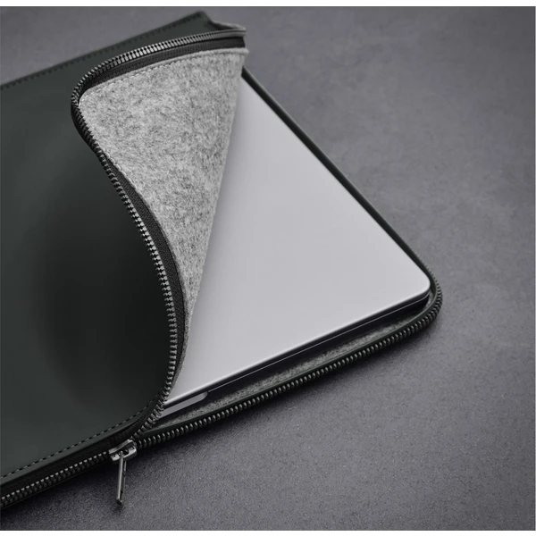 Woolnut Matte PU Folio pouzdro MacBook Pro 16" tmavě zelené - Pouzdra - Obrázek 91JR100501