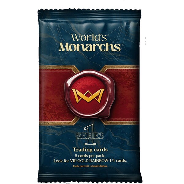 Sběratelské karty 2025 World's Monarchs - Series 1 booster