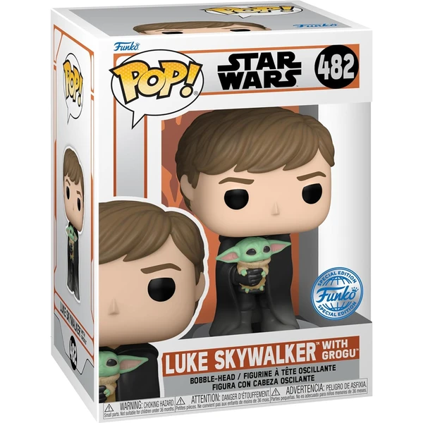 Funko POP! & Tee Box: SW The Mandalorian Luke w/ Grogu L - Dárkové sety - Obrázek 91L3000P01