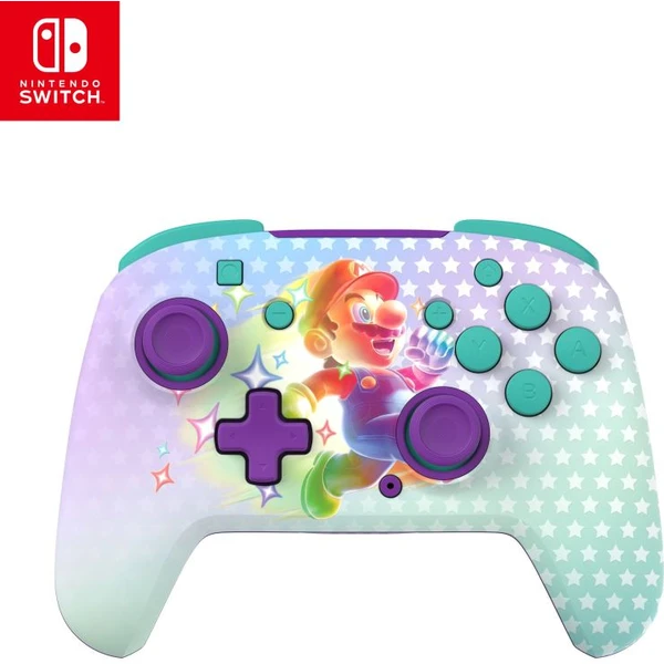 Turtle Beach bezdrátový ovladač Rematch Glow Invincible Mario (Switch) - Herní ovladače - Obrázek 91QH000K01