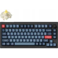 Keychron V1 Max herní klávesnice (US) (Gateron Jupiter Banana switch) černá - Klávesnice