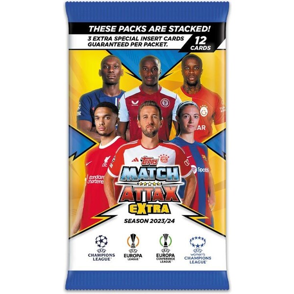 Fotbalové karty Topps Match Attax Extra 23/24 - Packet