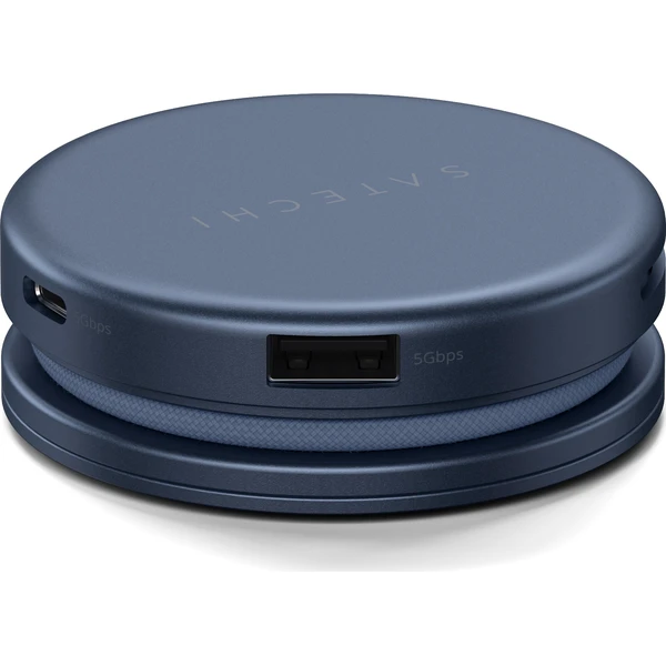 Satechi OntheGo 5-in-1 Multiport Adapter (MacBook Neo) indigově modrý - USB huby - Obrázek 91ac8d13490b4bf494c5443e89704725