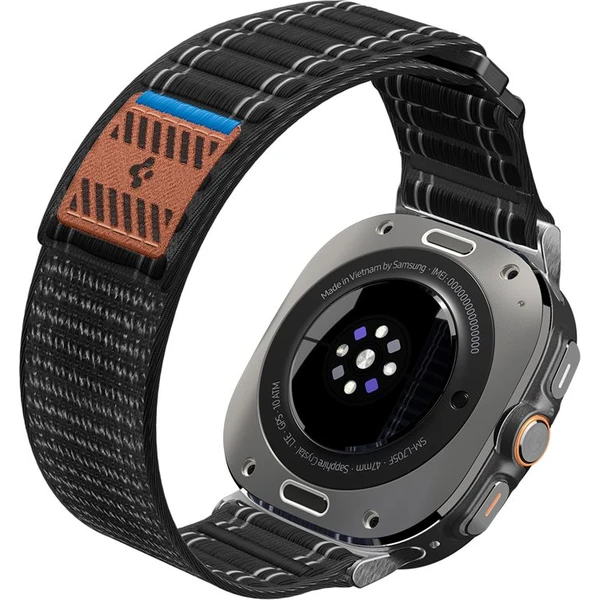 Spigen Fabric Band řemínek (hook-and-loop) Samsung Galaxy Watch Ultra 47mm černý - Řemínky - Obrázek 91b2f51ee93b4f47b998ce6efe4182f3