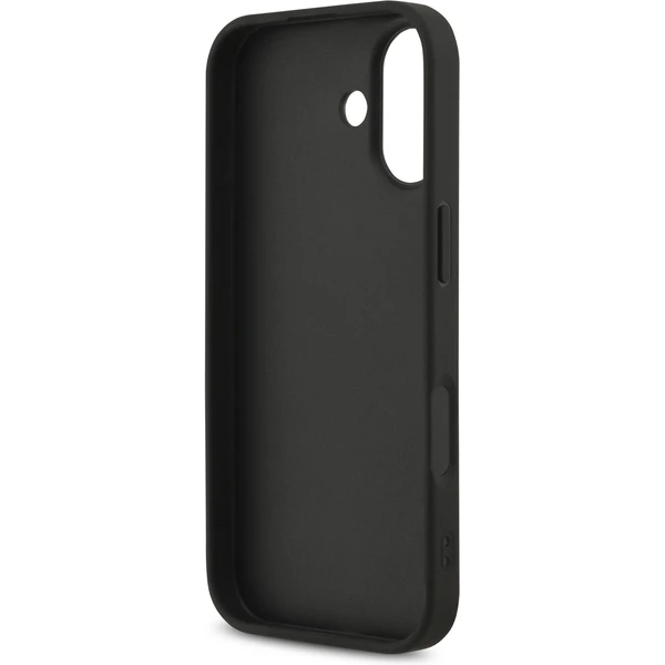 Guess PU Fixed Glitter 4G Metal Logo kryt iPhone 17 černý - Pouzdra - Obrázek 91d462c0927442a6816816b4b7a539f2