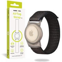 Mobile Origin AirTag Strap nylonový řemínek černý - Náramky