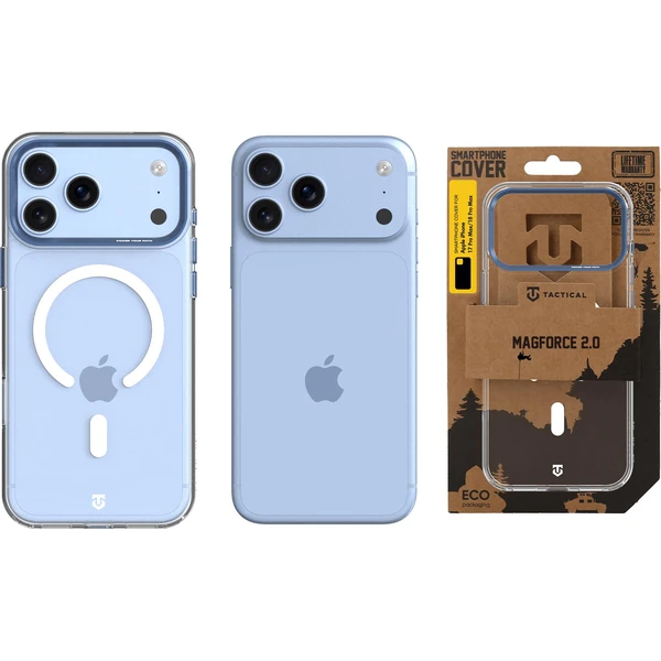 Tactical MagForce 2.0 MagSafe kryt Apple iPhone 17 Pro Max/18 Pro Max modrý - Pouzdra - Obrázek 91d969b52f7f40e79581cc1632549dd5
