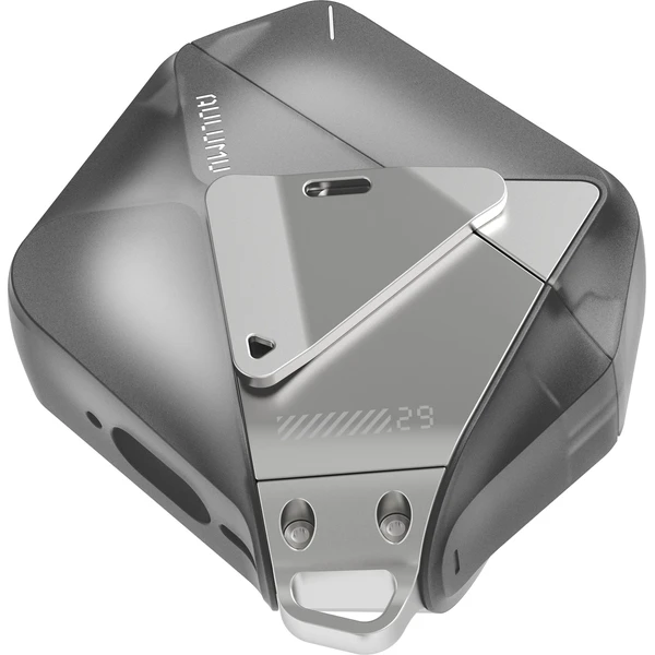 Aulumu A29 Geometric Case pouzdro AirPods 4 Translucent Gray - Pouzdra - Obrázek 91df6d782ed04456823b224a7c321467