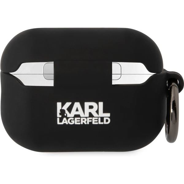 Karl Lagerfeld 3D Logo NFT Choupette Head Silikonové pouzdro Airpods Pro 2 černé - Pouzdra - Obrázek 920L300401