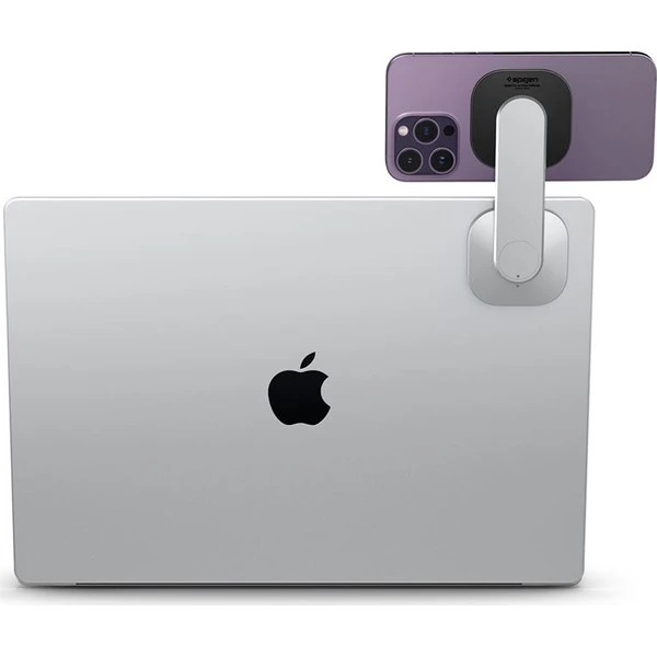 Spigen OneTap Monitor/Laptop Mount S312 nalepovací MagSafe držák stříbrný - Držáky - Obrázek 9224621b216a4e6c901e151a8bffdb0d