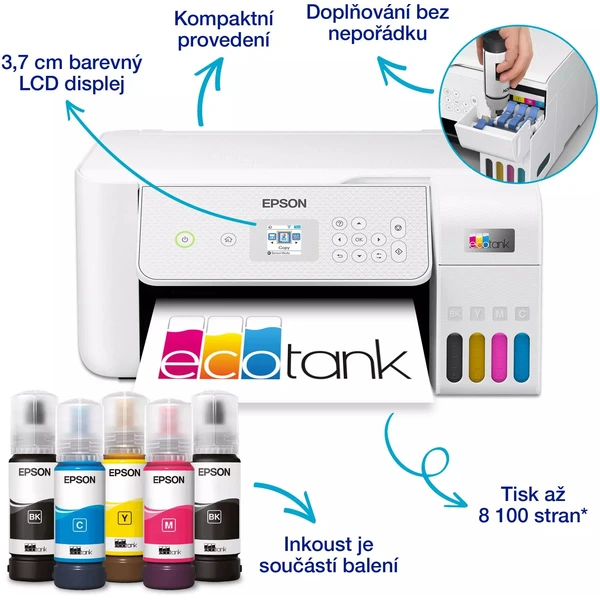 Epson EcoTank L3286 tiskárna (záruka na 5 let po registraci) - Tiskárny - Obrázek 922d9f6d581a459f8924030e8bba7a57
