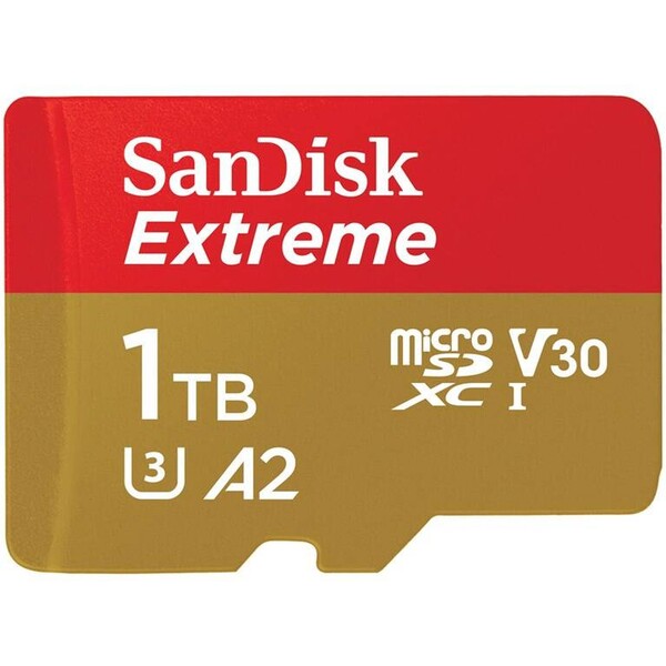 SanDisk micro SDXC karta 1TB Extreme + adaptér SDSQXAV-1T00-GN6MA