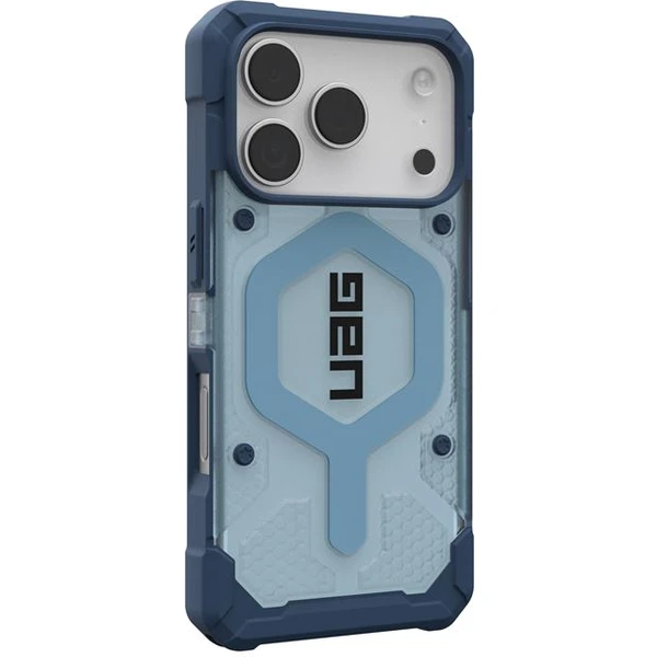 UAG Pathfinder Clear Magsafe kryt iPhone 17 Pro modrý - Pouzdra - Obrázek 92488a8bc6d84bb4b9d99fdc6ed9fcfc