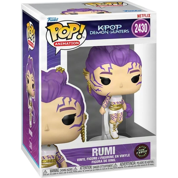 Funko POP! #2430 Animation: KPOP Demon Hunters - Rumi (šance na Chase) (Glow) - Funko POP! - Obrázek 9248a2ca97b84001a8b277b8d80242a4
