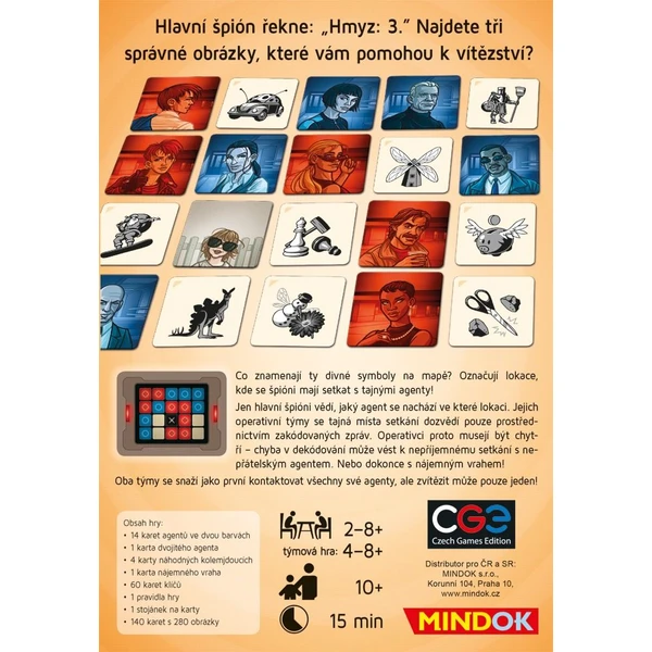 Krycí jména: Obrázky - Deskové hry - Obrázek 9255000J01