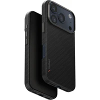 UNIQ Keva Edge MagClick MagSafe kryt iPhone 17 Pro Carbon Black - Pouzdra