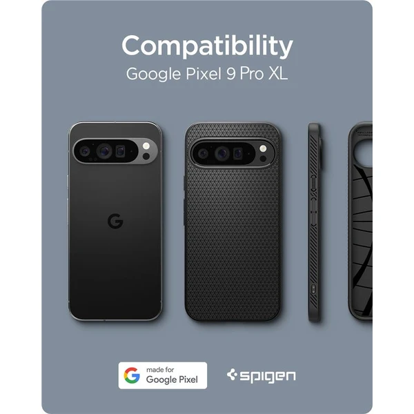 Spigen Liquid Air kryt Google Pixel 9 Pro XL matně černý - Pouzdra - Obrázek 927b8506b9794951915a057dbc0f557e