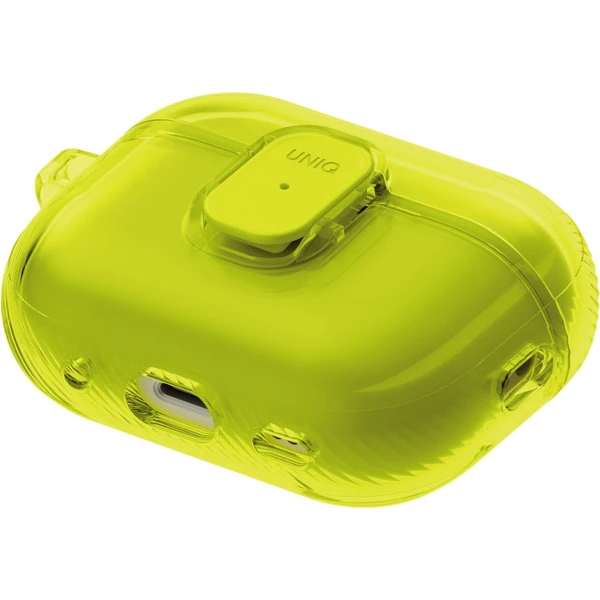 UNIQ Glase Pro Lock Case pouzdro AirPods Pro 3 limetkové - Pouzdra - Obrázek 9283283b054944ee9c92b6901f67b754