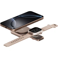 ENERGEA MagDuo 2v1 Foldable (Qi2) MagSafe nabíječka zlatá - Nabíječky