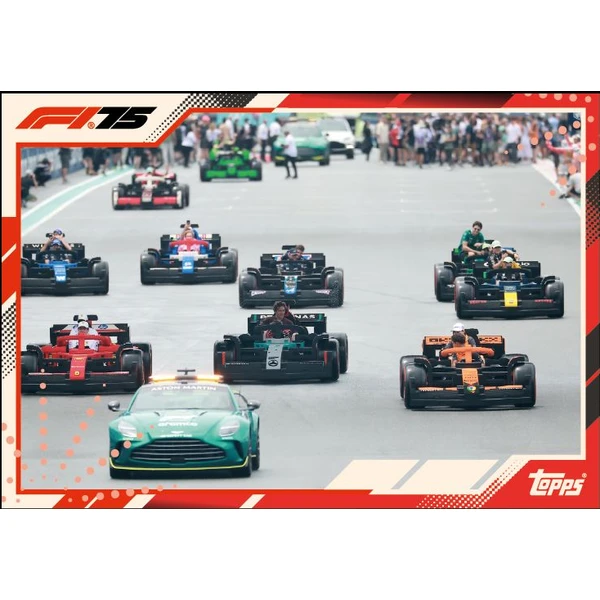 Samolepky Topps F1 2025 Special Anniversary Edition - Sběratelské Album + Samolepky - Sběratelské karty a nálepky - Obrázek 92DN000K01
