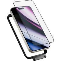 Epico ImpactBuffer tvrzené sklo 3D pro iPhone 16 Pro Max s instalačním rámečkem - Ochranné folie a skla