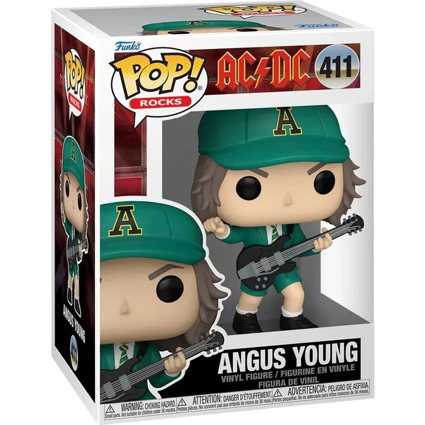 Funko POP! #411 Rocks: AC/DC - Angus Young (Green) - Funko POP! - Obrázek 92RA000J01