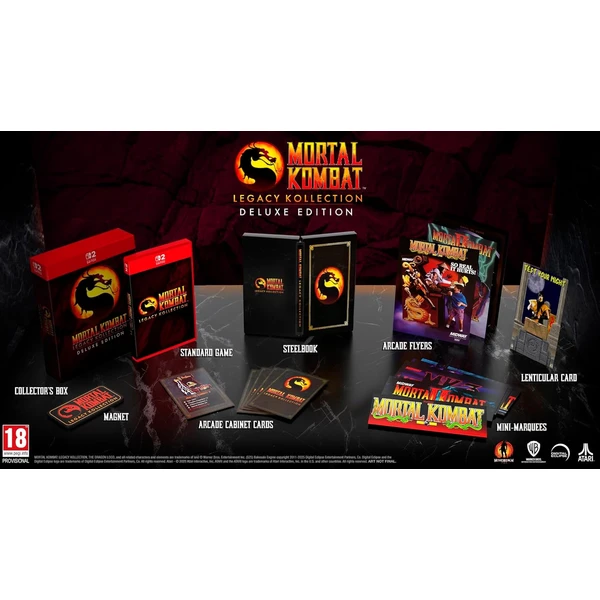 Mortal Kombat: Legacy Kollection Deluxe Edition (Switch 2) - Hry pro Nintendo Switch 2 - Obrázek 92XG000K01