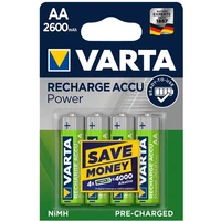 Varta Ready to use LR6/4BP AA nabíjecí baterie 2600 mAh (4ks) - Baterie