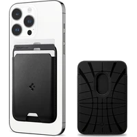 Spigen Valentinus Wallet Magsafe pěněženka pro 3 karty, černá - Peněženky
