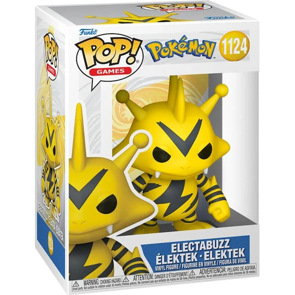 Funko POP! #1124 Games: Pokemon - Electabuzz - Funko POP! - Obrázek 92fc17c726244d94889af3fca862b5db