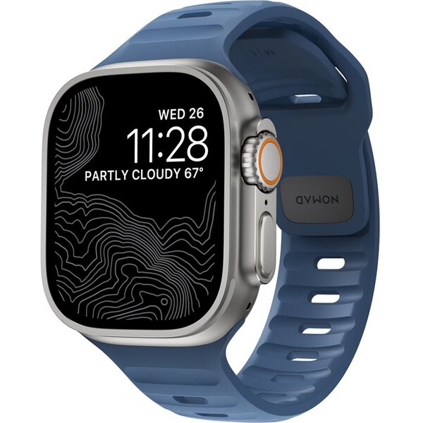 Nomad Sport Strap M/L řemínek pro Apple Watch Ultra 49/45/44/42 mm naval blue