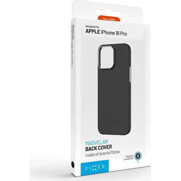 FIXED MagVelar kryt s MagSafe Apple iPhone 18 Pro černý - Pouzdra - Obrázek 931e25fef931421296d3708955c91457