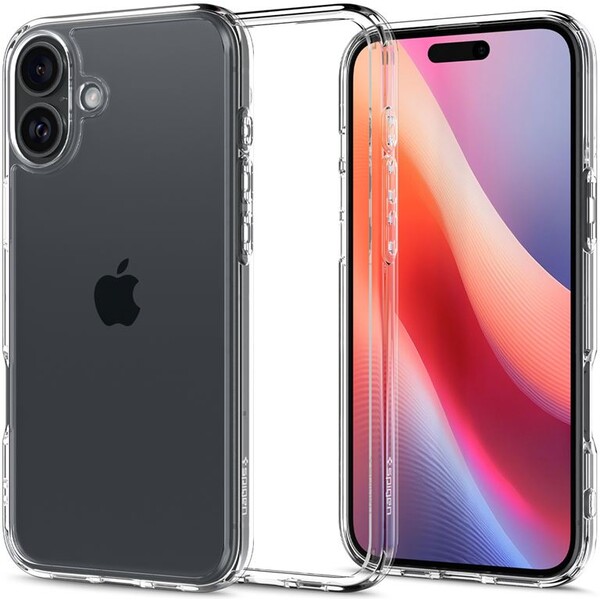 Spigen Ultra Hybrid kryt iPhone 16 Plus crystal clear