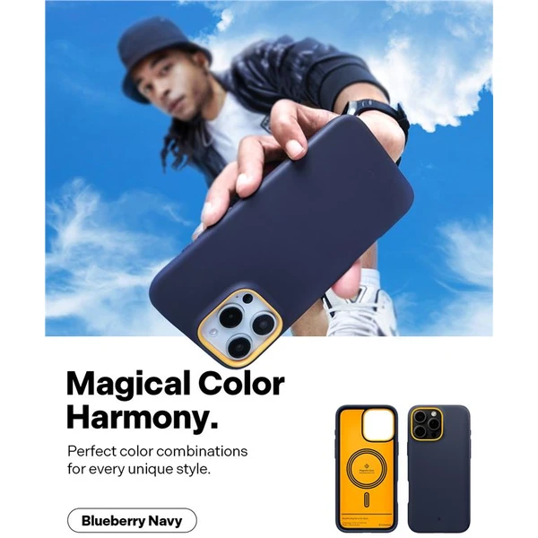 Spigen Caseology Nano Pop MagSafe kryt iPhone 16 Pro blueberry navy - Pouzdra - Obrázek 933019bc2329402eb1a2aaca98a15500